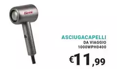 Girmi - Asciugacapelli Da Viaggio Girmi - Asciugacapelli Da Viaggio