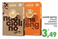 Caffè motta - Cialde Ginseng Nocciolino