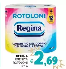 Regina - Igienica Rotoloni