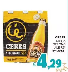 Ceres - Birra Strong Ale 7,7 Ceres - Birra Strong Ale 7,7