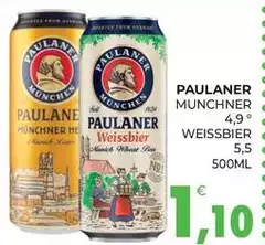 Paulaner - Munchner 4,9° Weissbier Paulaner - Munchner 4,9° Weissbier