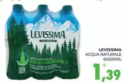 Levissima - Acqua Naturale Levissima - Acqua Naturale