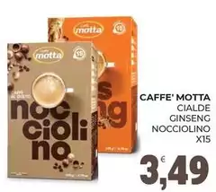Caffè motta - Cialde Ginseng Nocciolino