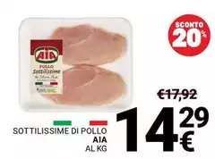 Aia - Sottilissime Di Pollo