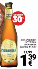 Menabrea - Birra Weiss In Bottiglia