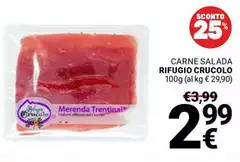 Rifugio crucolo - Carne Salada Rifugio