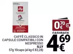 Illy - Caffè Classico In Capsule Compatibili Con Nespresso Illy - Caffè Classico In Capsule Compatibili Con Nespresso