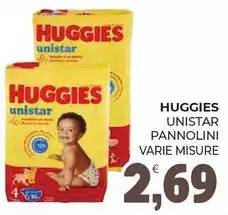 Huggies - Unistar Pannolini Huggies - Unistar Pannolini