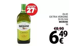 Monini - Olio Extra Vergine Di Oliva Monini - Olio Extra Vergine Di Oliva