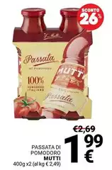 Mutti - Passata Di Pomodoro Mutti - Passata Di Pomodoro