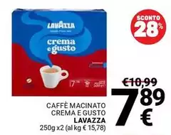 Lavazza - Caffè Macinato Crema E Gusto Lavazza - Caffè Macinato Crema E Gusto