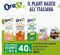 Orasi - Linea Bevande Vegetali