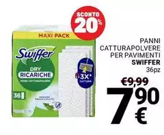 Swiffer - Panni Catturapolvere Per Pavimenti Swiffer - Panni Catturapolvere Per Pavimenti