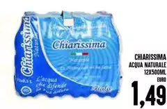 Chiarissima - Acqua Naturale