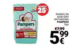 Pampers - Pannolini Baby-Dry Mutandino Pampers - Pannolini Baby-Dry Mutandino