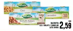 Valfrutta - Ceci/Borlotti/Cannellini Latta 