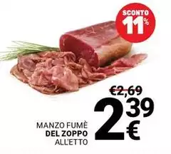 Del zoppo - Manzo Fume Del Zoppo