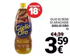 Giglio oro - Olio Di Semi Di Arachide Giglio oro - Olio Di Semi Di Arachide