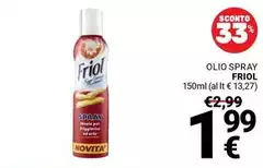 Friol - Olio Spray Friol - Olio Spray