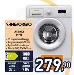 Lavatrice SG710