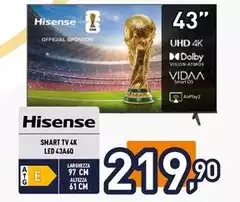 Hisense - Smart Tv 4k Led 43a60 Hisense - Smart Tv 4k Led 43a60