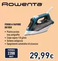 Rowenta - Ferro A Vapore DX1550