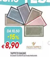 Oliv'e olio - Tappeto Bagno Oliv'e olio - Tappeto Bagno