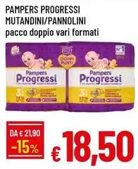 Pampers - Progressi Mutandini/Pannolini Pampers - Progressi Mutandini/Pannolini