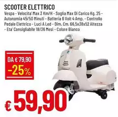 Vespa - Scooter Elettrico