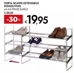 Domoliving - Porta Scarpe Estensibilie