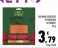Kv - Salmone Scozzese Affumicato  Nordic