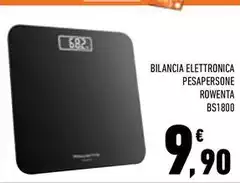 Rowenta - Bilancia Elettronica Pesapersone Rowenta - Bilancia Elettronica Pesapersone
