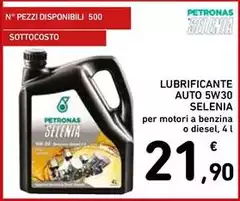 Petronas - Selenia Lubrificante Auto 5w30