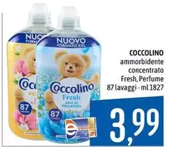 Coccolino - Ammorbidente Concentrato Fresh, Perfume