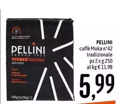 Pellini - Caffè Moka N°42 Tradizionale