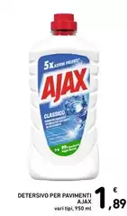 Ajax - Detersivo Per Pavimenti Ajax - Detersivo Per Pavimenti