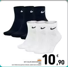 Nike - Set 3 Calze Uomo Everyday