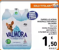 Valmora - Fardello Acqua Minerale Naturale Valmora - Fardello Acqua Minerale Naturale