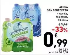 San Benedetto - Acqua
