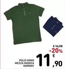 Polo - Uomo Mezza Manica Norway