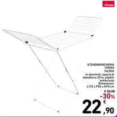 Vileda - Stendibiancheria Crono