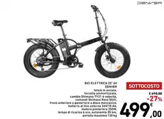Denver - Bici Elettrica 20" 6V Denver - Bici Elettrica 20" 6V