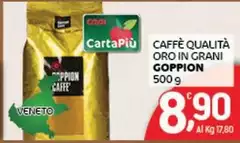 Goppion Caffè - Caffè Qualità Oro In Grani