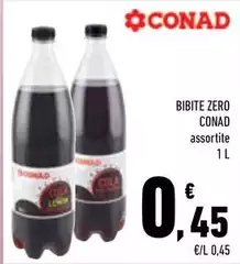 Conad - Bibite Zero Conad - Bibite Zero