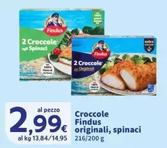 Findus - Croccole Originali, Spinaci Findus - Croccole Originali, Spinaci
