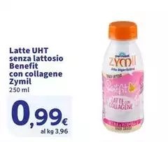Benefit - Latte UHT Senza Lattosio Con Collagne Benefit - Latte UHT Senza Lattosio Con Collagne