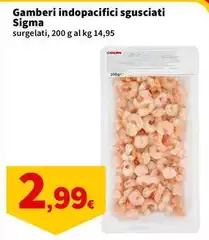 Sigma - Gamberi Indopacifici Sgusciati