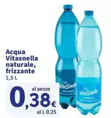 Vitasnella - Acqua Naturale, Frizzante Vitasnella - Acqua Naturale, Frizzante