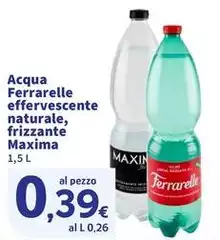 Ferrarelle - Acqua Effervescente Naturale, Frizzante Maxima Ferrarelle - Acqua Effervescente Naturale, Frizzante Maxima