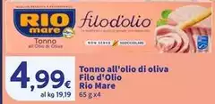 Rio Mare - Tonno All'olio Di Oliva Filo D'olio